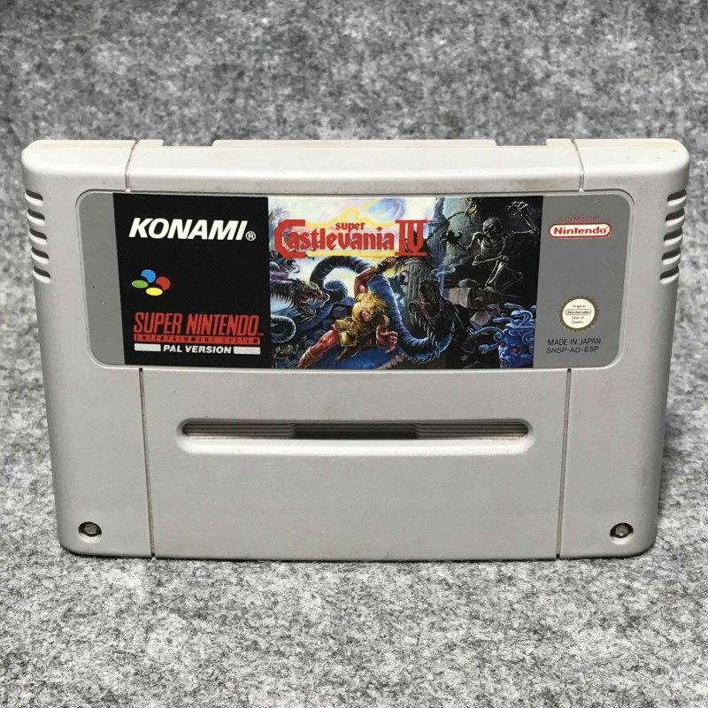 SUPER CASTLEVANIA IV SUPER NINTENDO SNES