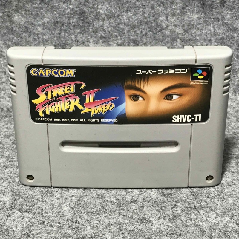 STREET FIGHTER II TURBO JAP SUPER FAMICOM NINTENDO SNES