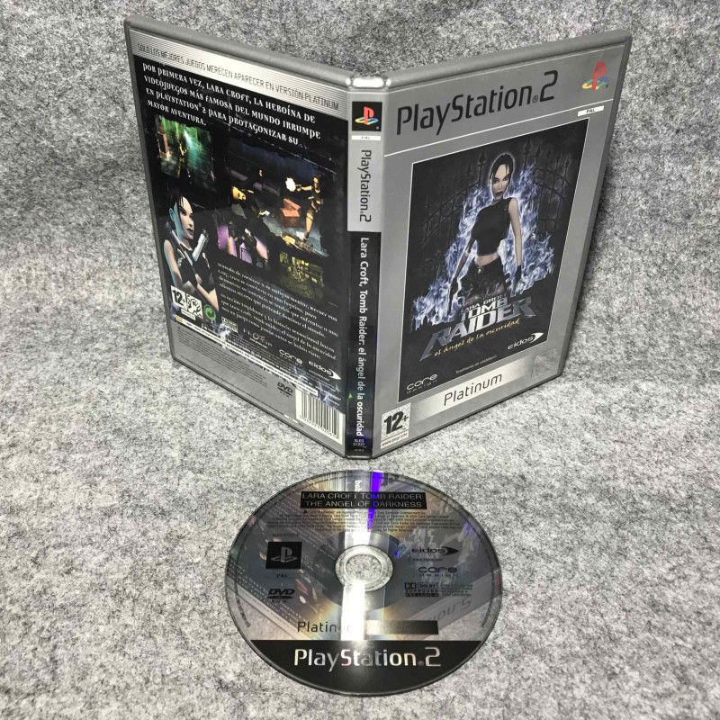 LARA CROFT TOMB RAIDER EL ANGEL DE LA OSCURIDAD SONY PLAYSTATION 2 PS2