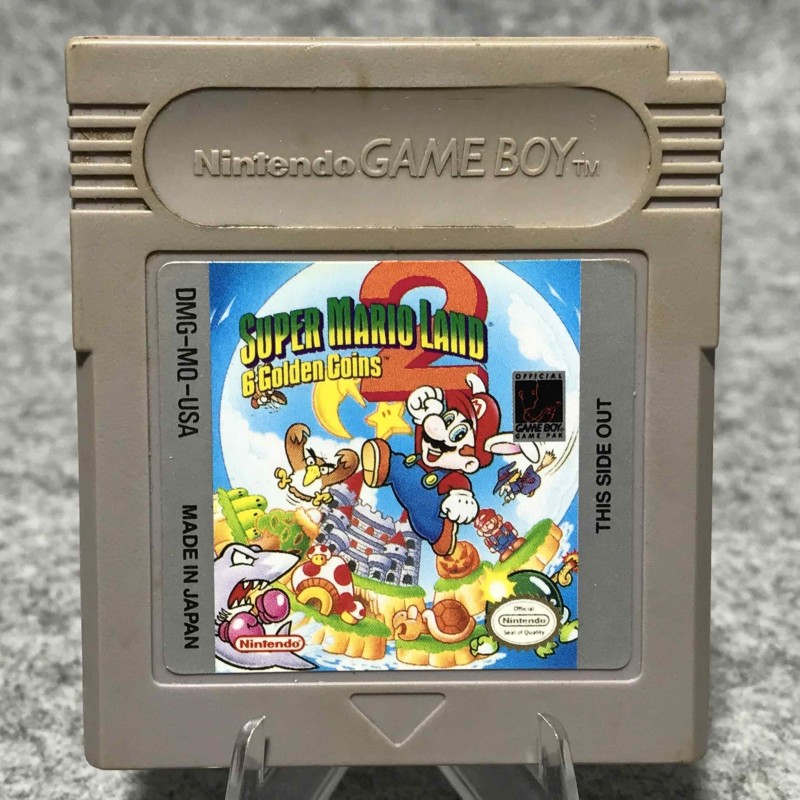 SUPER MARIO LAND 2 6 GOLDEN COINS NINTENDO GAME BOY GB