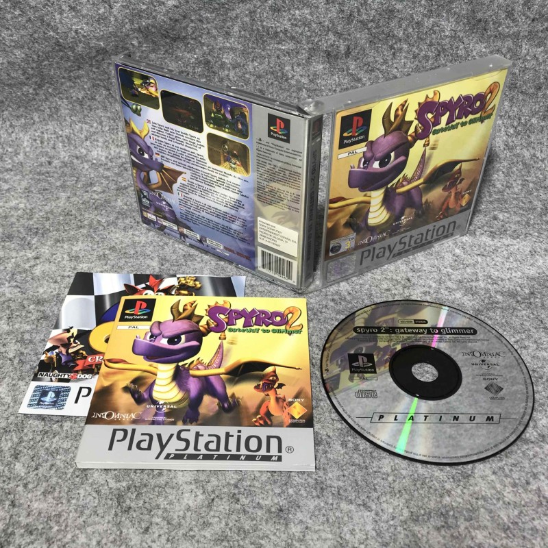 SPYRO 2 GATEWAY TO GLIMMER SONY PLAYSTATION PS1
