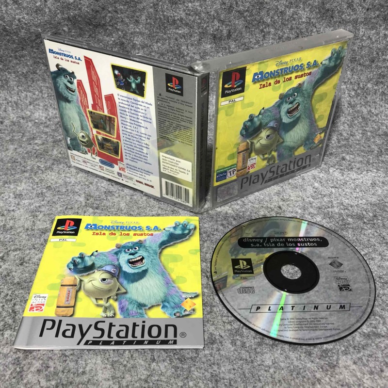 DISNEY PIXAR MONSTRUOS SA ISLA DE LOS SUSTOS SONY PLAYSTATION PS1
