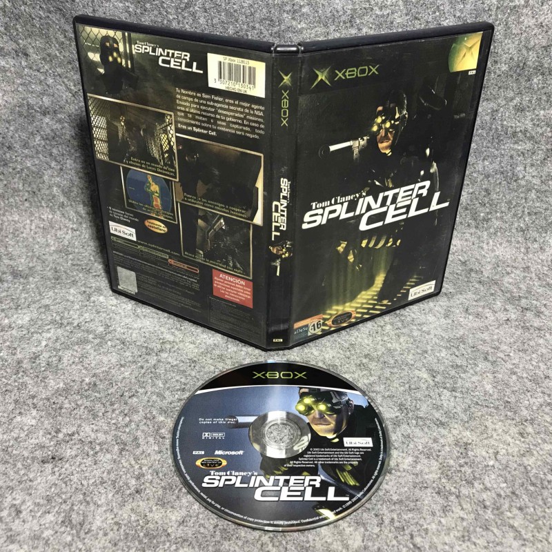 TOM CLANCYS SPLINTER CELL MICROSOFT XBOX