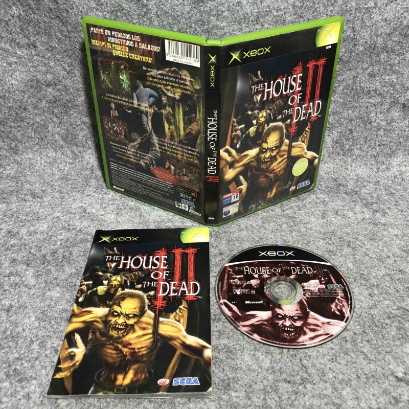 THE HOUSE OF THE DEAD III MICROSOFT XBOX