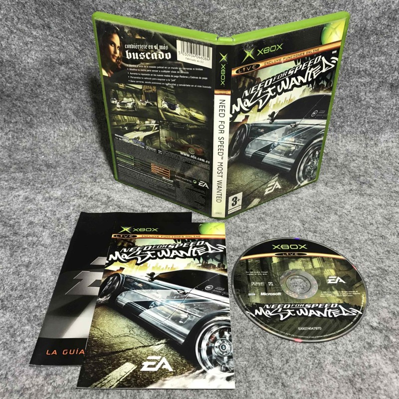 NEED FOR SPEED MOST WANTED MICROSOFT XBOX