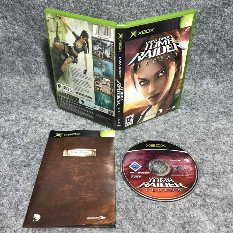 LARA CROFT TOMB RAIDER LEGEND MICROSOFT XBOX