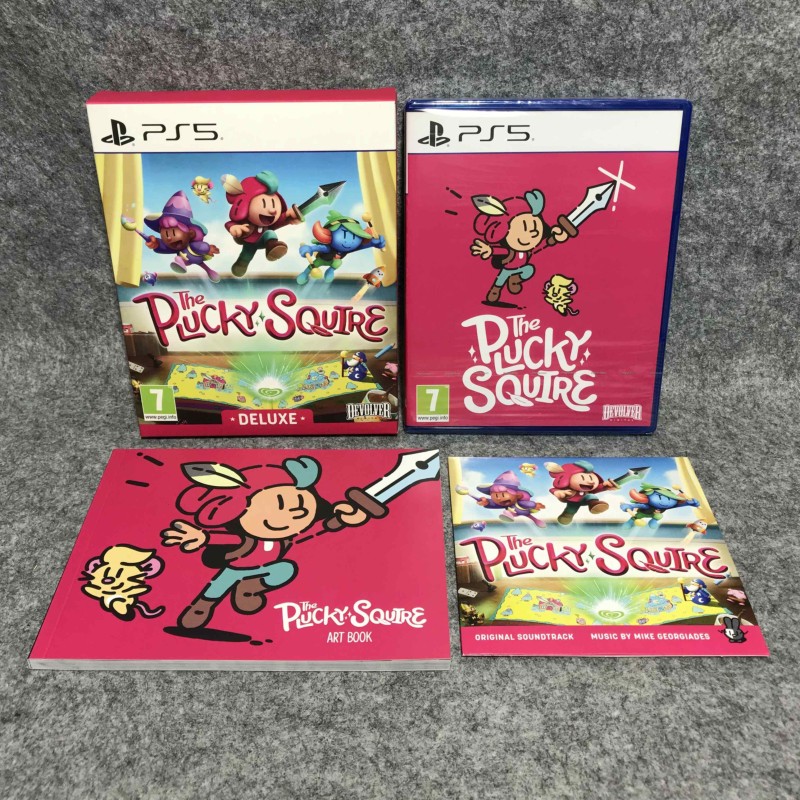 THE PLUCKY SQUIRE DELUXE JUEVO NUEVO PRECINTADO SONY PLAYSTATION 5 PS5