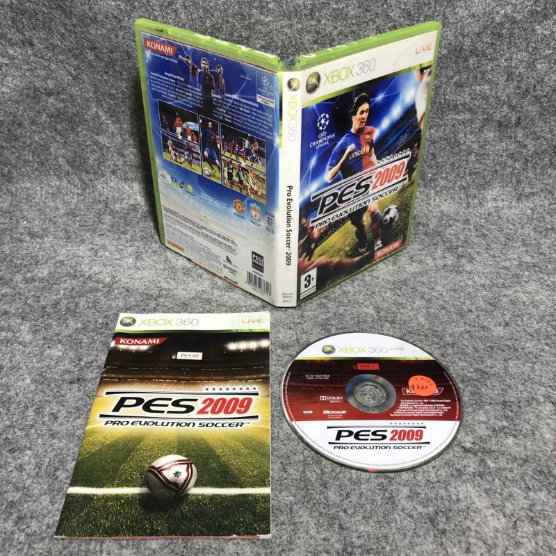 PRO EVOLUTION SOCCER 2009 MICROSOFT XBOX 360