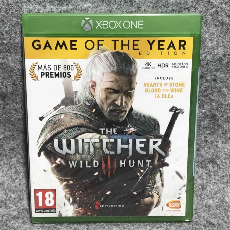 THE WITCHER III WILD HUNT GOTY NUEVO PRECINTADO MICROSOFT XBOX ONE