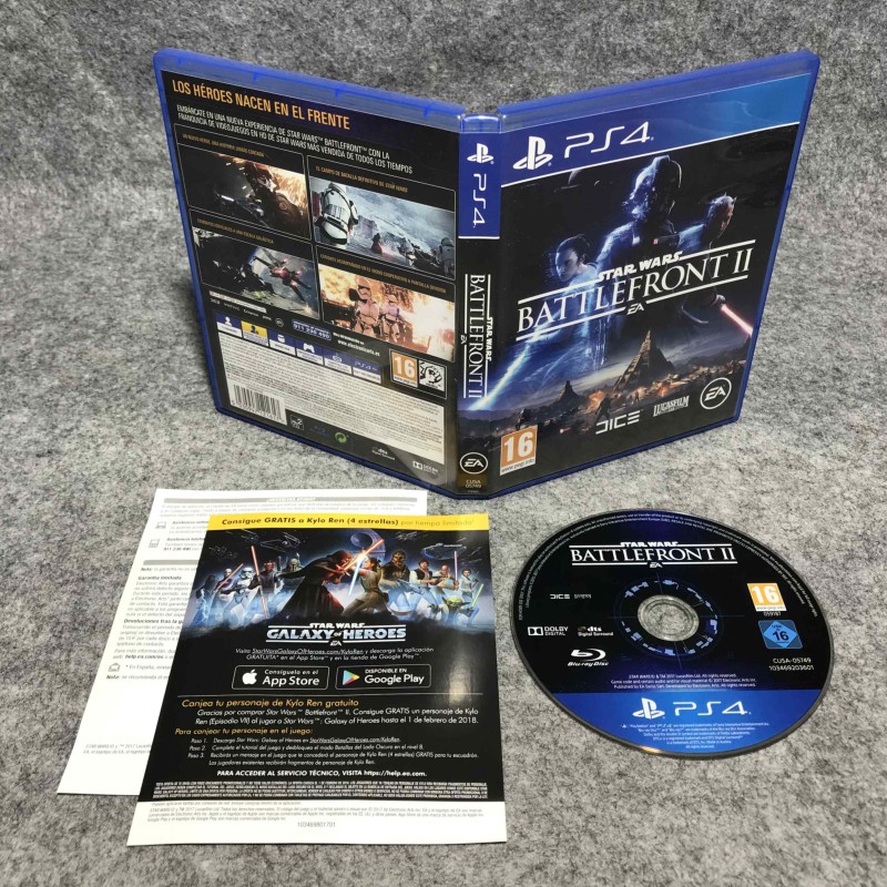STAR WARS BATTLEFRONT II SONY PLAYSTATION 4 PS4