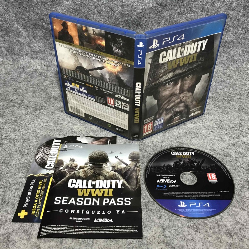 CALL OF DUTY WWII SONY PLAYSTATION 4 PS4