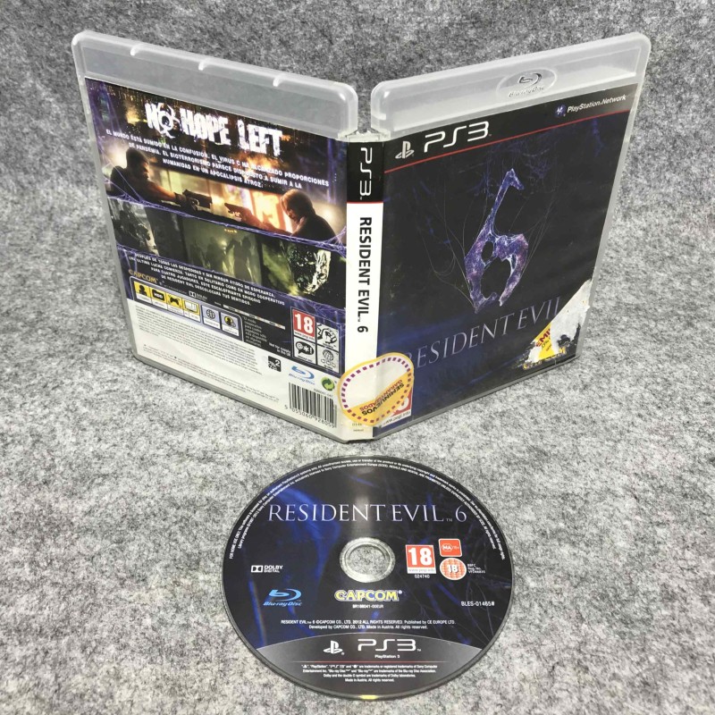 RESIDENT EVIL 6 SONY PLAYSTATION 3 PS3