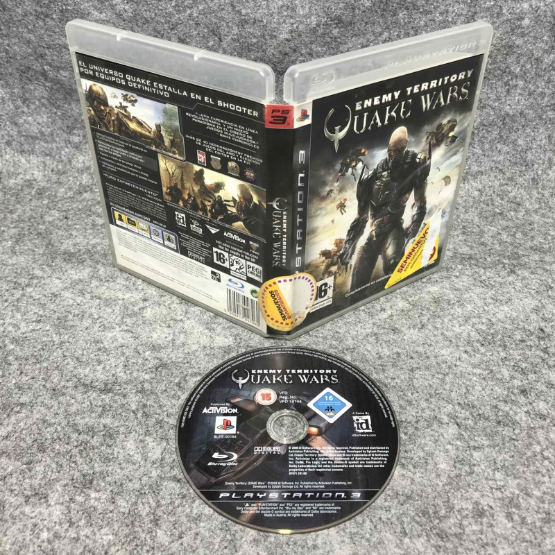 QUAKE WARS ENEMY TERRITORY SONY PLAYSTATION 3 PS3