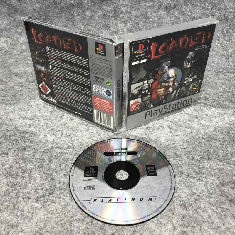 LOADED SONY PLAYSTATION PS1