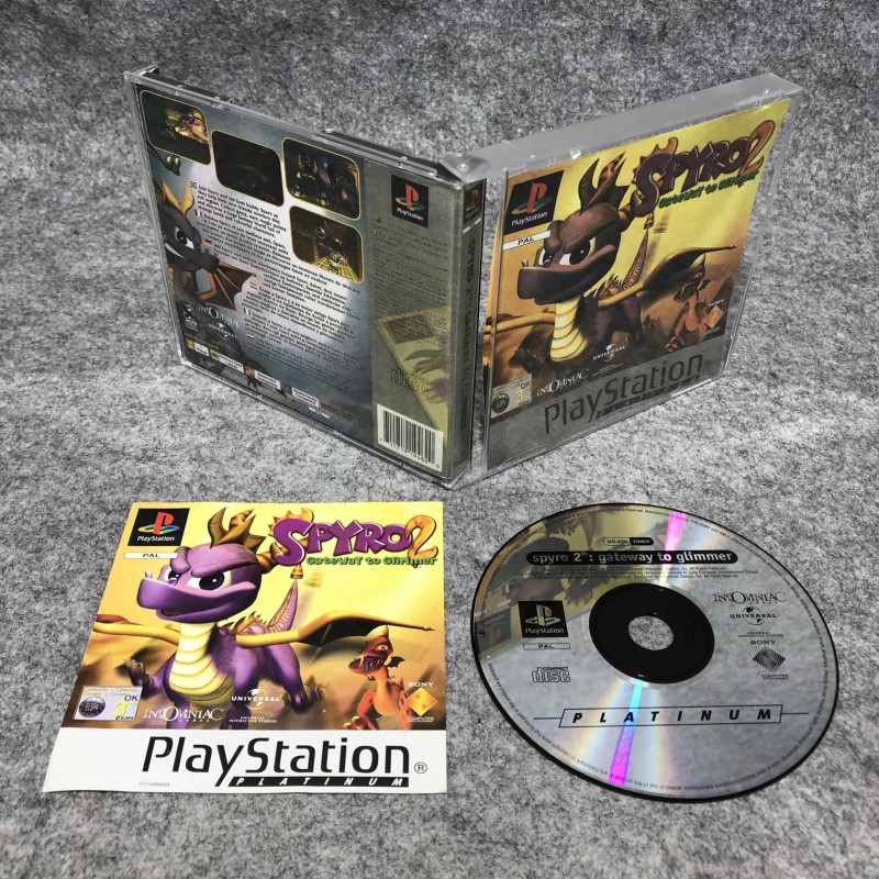 SPYRO 2 GATEWAY TO GLIMMER SONY PLAYSTATION PS1
