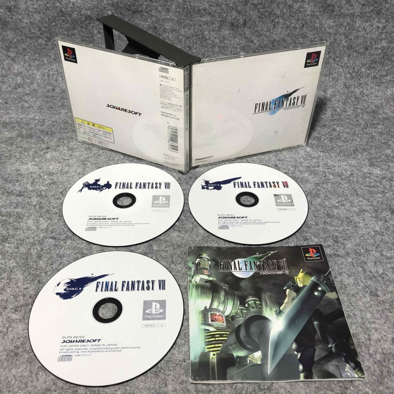 FINAL FANTASY VII JAP SONY PLAYSTATION PS1