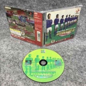 WORLD SOCCER WINNING ELEVEN 3 FINAL VERSION JAP SONY PLAYSTATION PS1
