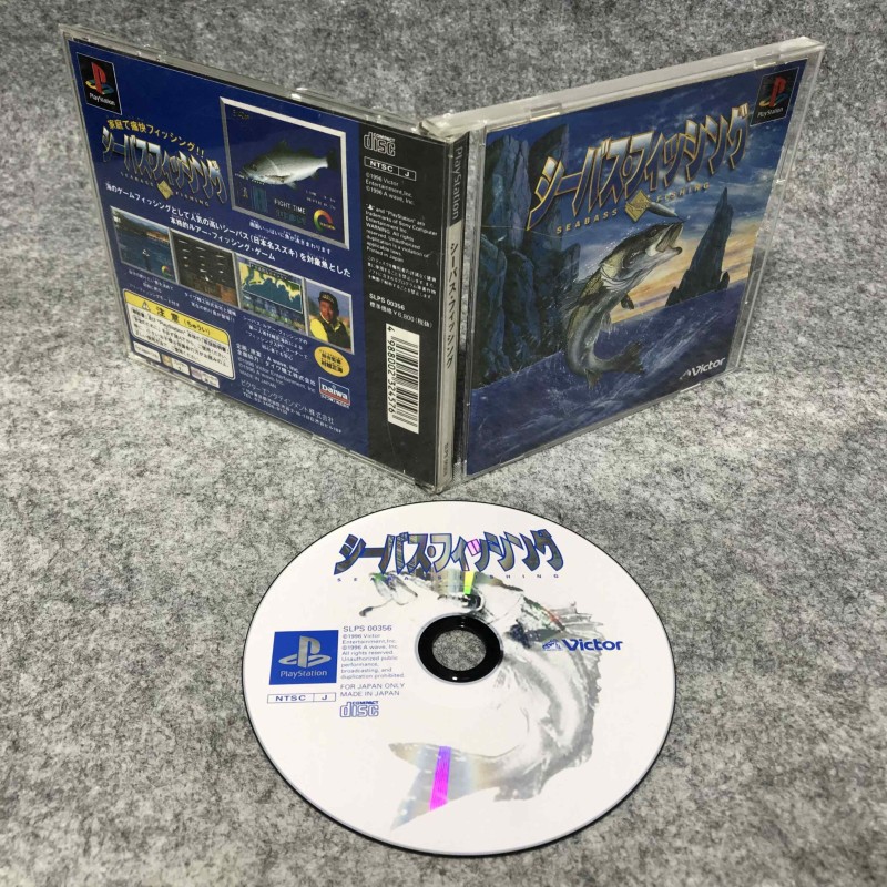 SEABASS FISHING JAP SONY PLAYSTATION PS1