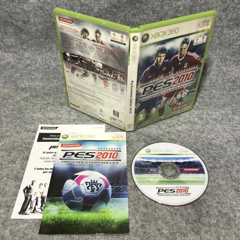 PRO EVOLUTION SOCCER 2010 MICROSOFT XBOX 360