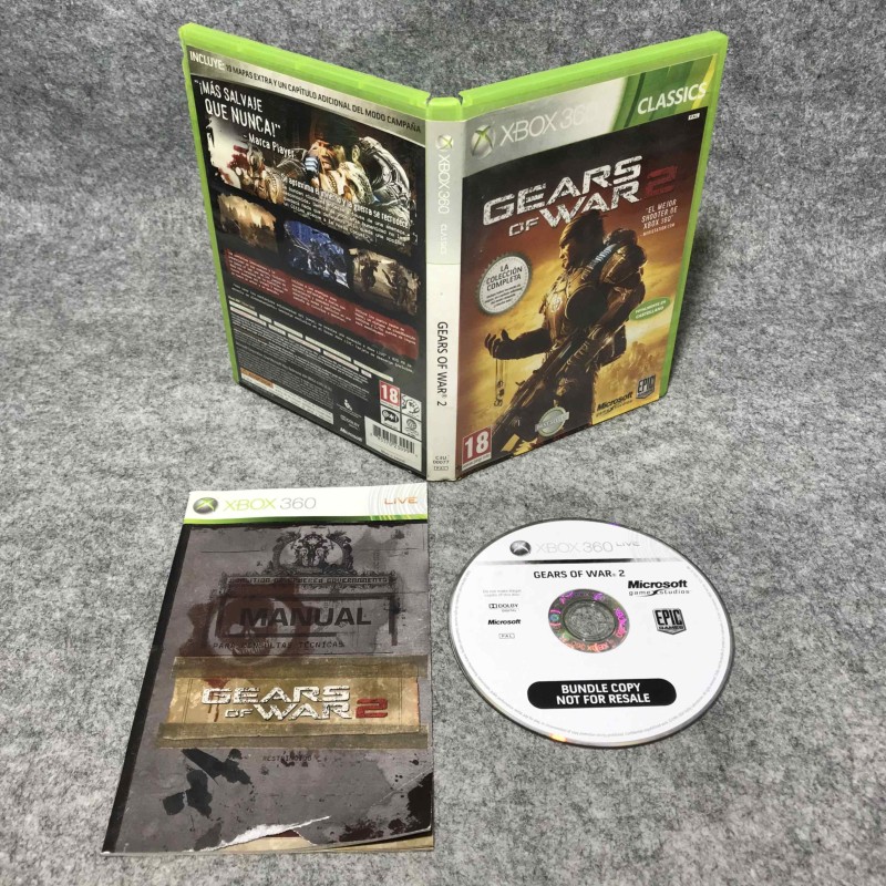 GEARS OF WAR 2 MICROSOFT XBOX 360