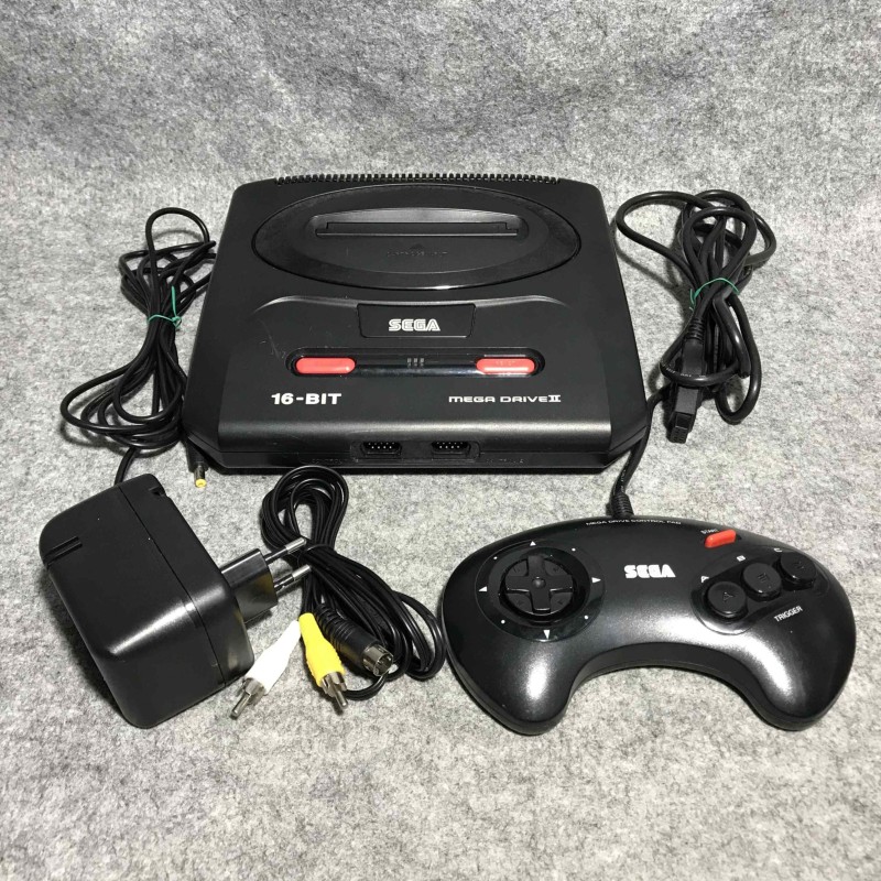 CONSOLA SEGA MEGA DRIVE II+MANDO+AV+AC