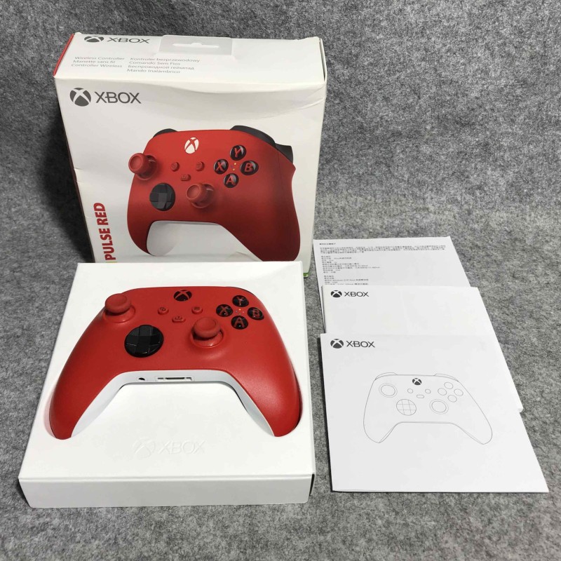WIRELESS CONTROLLER PULSE RED MICROSOFT SERIES