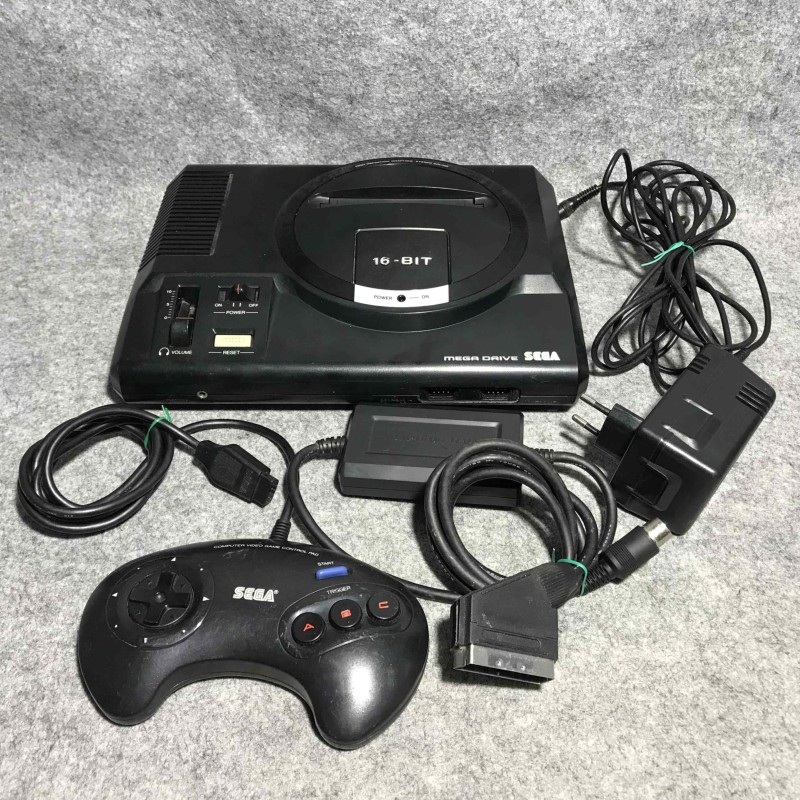 CONSOLA SEGA MEGA DRIVE RGB+PAD+RVB+AC