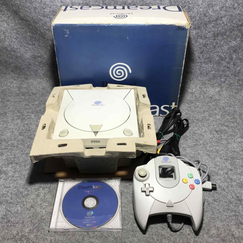 CONSOLA SEGA DREAMCAST CON CAJA+DREAM KEY