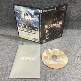 ARC THE LAD SEIREI NO TASOGARE JAP SONY PLAYSTATION 2 PS2
