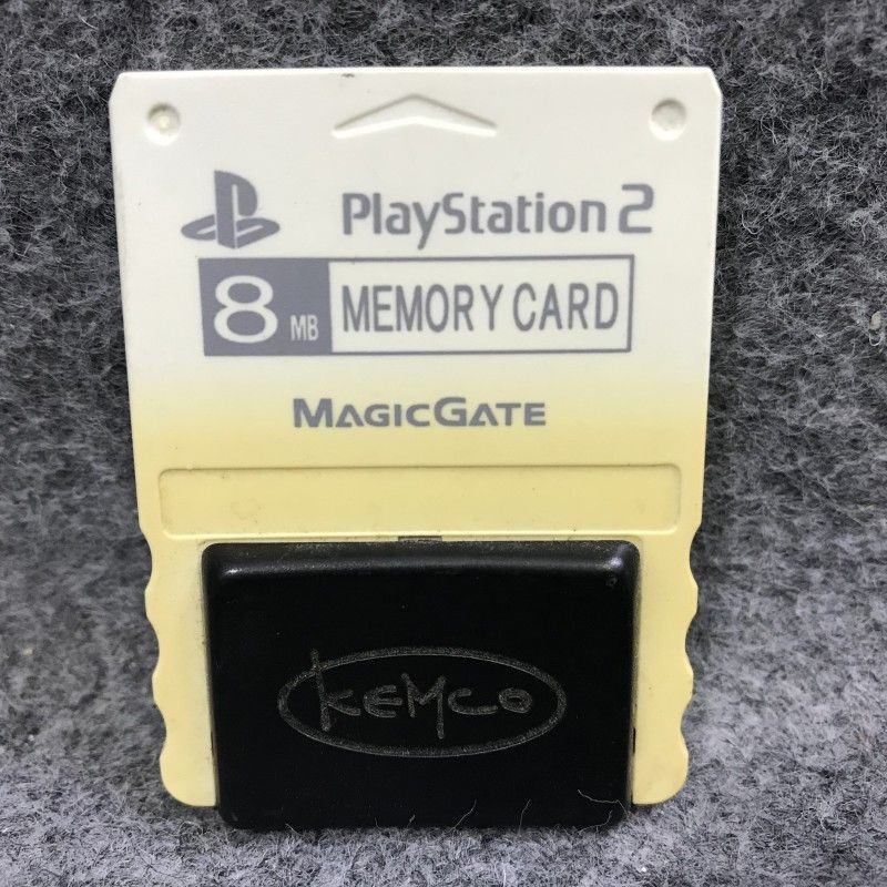 Buy PlayStation 2 PS2 Memory Card White by Kemco Import