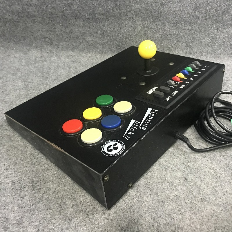 HORI Fighting Stick Controller HSJ-12 Super Famicom Nintendo Arcade Stick  Tested