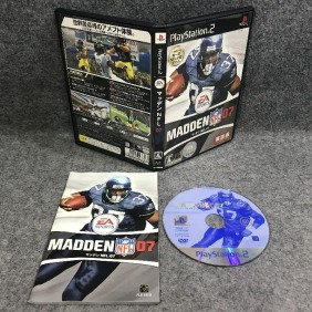 MADDEN NFL 07 JAP SONY PLAYSTATION 2 PS2