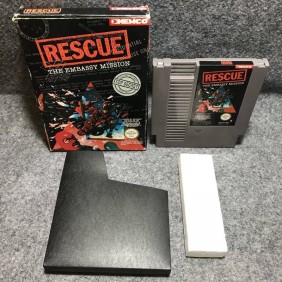 RESCUE THE EMBASSY MISSION NINTENDO NES